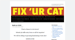 Desktop Screenshot of fixurcat.org